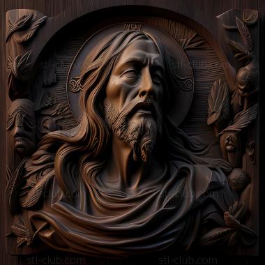 3D model st jesus (STL)